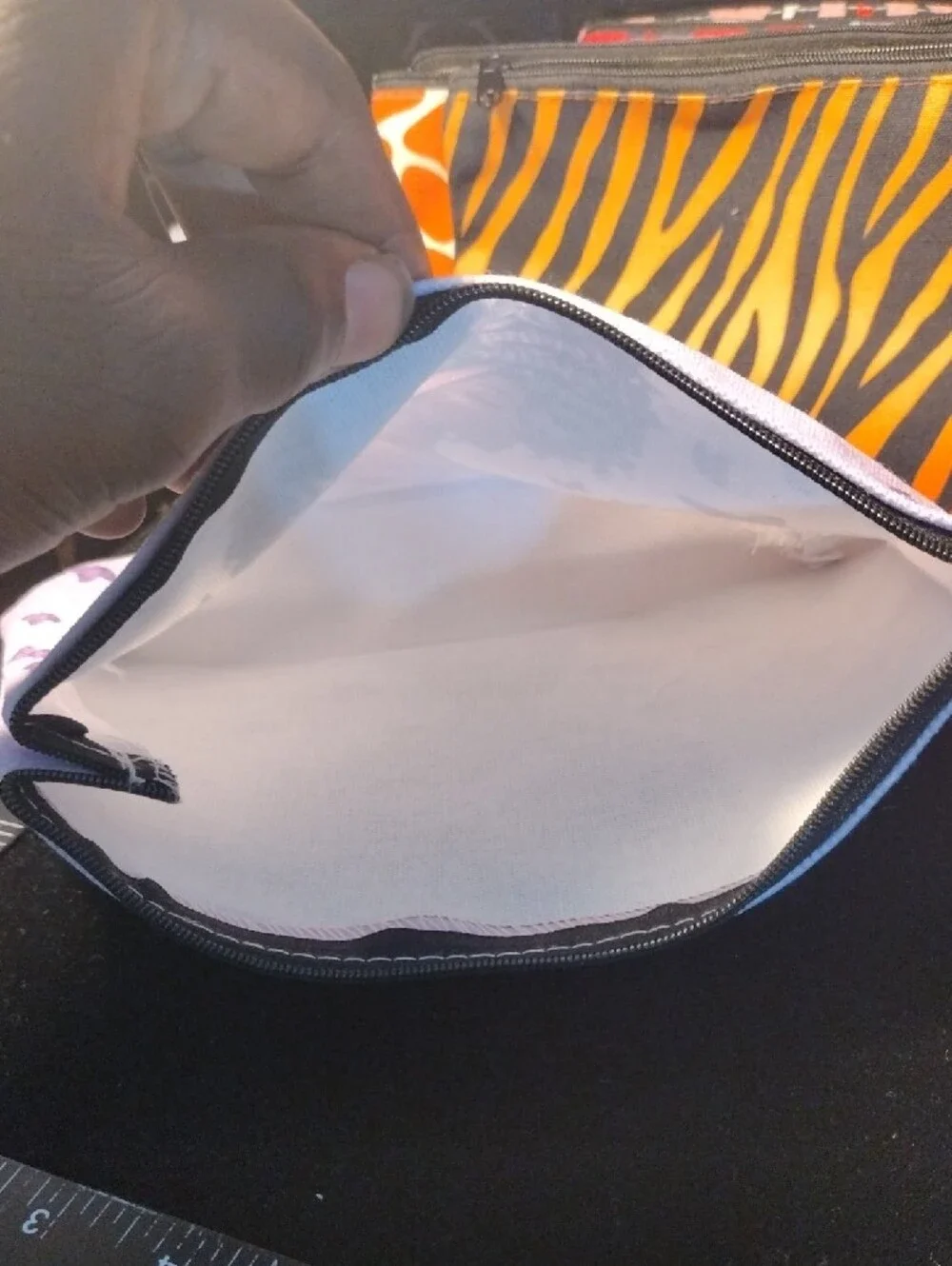 Purple Queen Butterfly Cosmetic Pouch